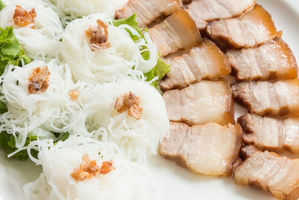 Vietnamese Grilled Pork and Noodle Bowl