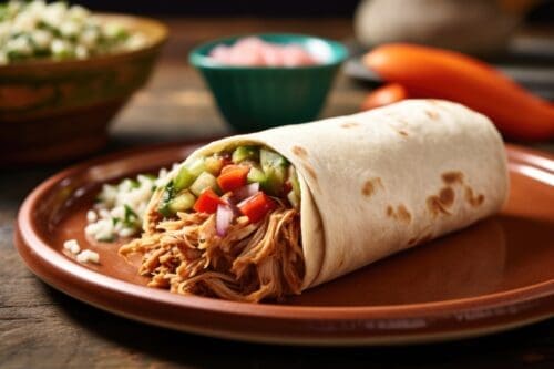 pulled pork burritos