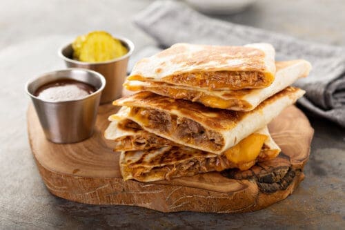 Cordon Bleu Quesadillas