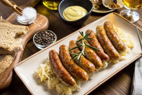 Bratwurst Dinner 