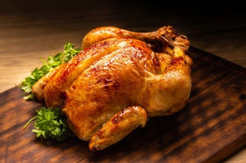 Roasted Chicken on Sea Salt