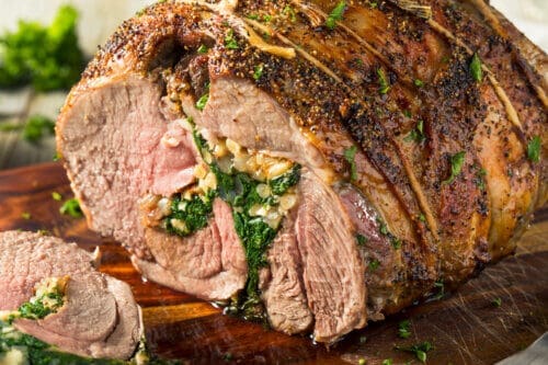 Stuffed Leg of Lamb