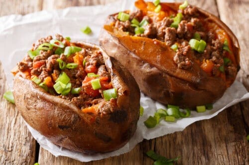Stuffed Sweet Potatoes