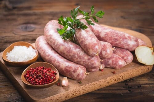 Picante bratwurst