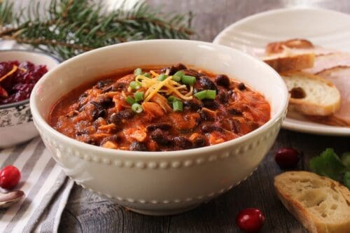 Leftover Turkey Chili