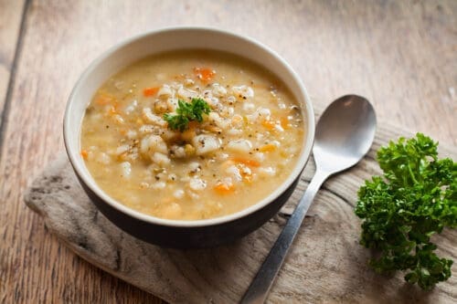 Chicken Soup with Barley